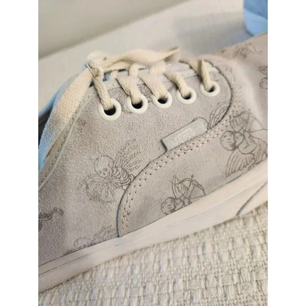 VANS Love You To Death Blue Cupid Skeleton Sneakers Men's Sz 8.5 Women's Sz 10